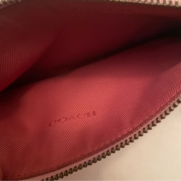 Coach Rose Leather Women's Wallet insert for purse - Picture 4 of 4